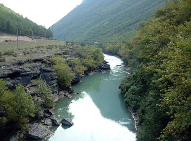 Seman River , , Albania